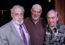 Z Charles Fojerbergiem i Siergiejem Jefremowem, Kijów 2011