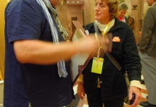 Z Gretą Bruggeman, Chengdu, 2012