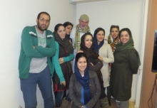 Z klasą lalkarską, Teheran 2012