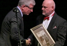 Z prez. Jaśkowiakiem, Poznań 2015