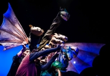 29.08.2014 Poznan Teatr Animacji spektakl pt. Smoki foto Bartlomiej Jan Sowa