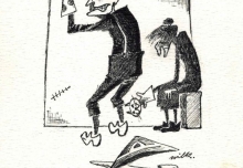 8. Rysunek Jana Wilkowskiego, 1983