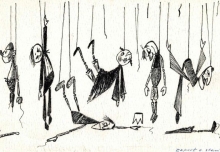 9. Rysunek Jana Wilkowskiego, 1983